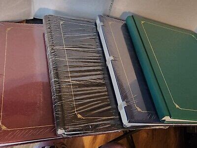 large scrapbooks 12x15 pages.